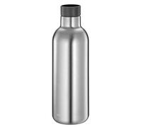 cilio Gourde isotherme Deluxe en acier inoxydable - Bouchon à 360° - Système à double paroi - Incassable et anti-fuite - 18 h chaud et 24 h froid - 650 ml - Hauteur : 24,5 cm - Acier inoxydable