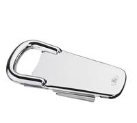 cilio Multiplo Décapsuleur | Métal chromé | Ouvre-bouteille 3 en 1 pour capsules et bouchon à vis | Fermeture pour bouteilles de capsules | Insert en caoutchouc | Ouvre-bière | Longueur 8,5 cm