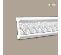 Cimaise 151319 Profhome Moulure décorative style Néo-Classicisme blanc 2 m