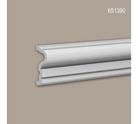 Cimaise Profhome 651390 Frise Cimaise Moulure décorative style Néo-Classicisme blanc 2 m