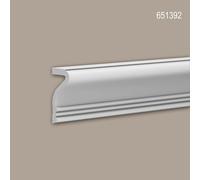 Cimaise Profhome 651392 Frise Moulure en stuc Moulure décorative style Néo-Classicisme blanc 2 m