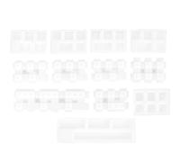 CIMAXIC 1ensemble Moule Silicone pour Clavier Mécanique DIY Flexible et Résistant Moule Époxy pour Capuchons de Touches Personnalisés Adapté aux Claviers Mécaniques à Croisé