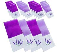CIMAXIC 20pcs Sachets Parfumés pour Lavande en Coton et Tulle pour Vêtements et Décoration Maison, Légers et Résistants, Style Délicat et Esthétique Classique Style Plusieurs styles