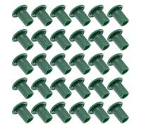 CIMAXIC 48 Pièces Capuchon de Canne pour Couverture d'angle de Jardin | Tuteurs et Tiges de Support, Usage Jardin et Ferme, Léger, Flexible, Compact, Résistant à L'usure