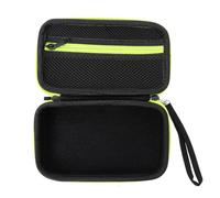 CIMAXIC Boîte de Rangement pour Rasoir Homme en Eva Vert Fermeture Éclair Lisse et Nettoyage Facile, Étui Pratique pour Transporter Tondeuse Barbe et Corps