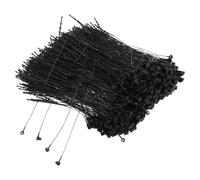 CIMAXIC Cordon Réglable en Pp Noir avec Boucle Résistante pour Étiquettes Vêtements et Accessoires, 1000 Pièces, pour Garage et Atelier