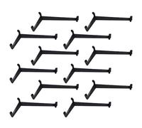 CIMAXIC Outils Réglables en PE Noir de Formation des Plantes 20 Pièces | Clips de Pliage de Branches, Haute Dureté et Résistance aux Intempéries, Usage Intérieur et Extérieur
