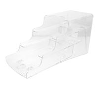 CIMAXIC Porte-brochures Design Incliné pour Rangement Pratique en Acrylique Transparent et Classement Facile de Table des Documents Chambre D'étude ou Dortoir