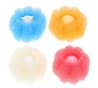 CIMAXIC Récupérateur Antitangle Pu en Éponge et Polypropylène de Poils Boule Anti-poils 4pcs Design Soin du pour Lessive pour Vêtements et Chien Linge
