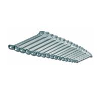 Cimco 11 2500 - 6,7,8,9,10,11,12,13,14,15,16,17,18,19,20,21,22 mm - Chrome - Chrome-Vanadium-Stahl - Chrome - Glänzend - 17 Stück(e)