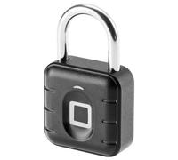 Cimco 170255 Cadenas 45 mm noir serrure à empreinte digitale