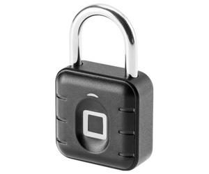 Cimco 170255 Cadenas 45 mm noir serrure à empreinte digitale
