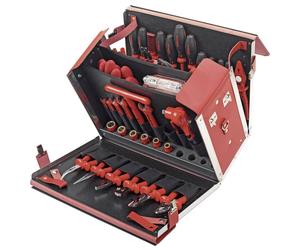Cimco 170378 pour électricien Mallette à outils équipée 54 pièces