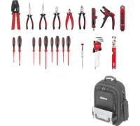 Sac à dos à outils Cimco Ergo-XL30 electric, 24 pièces, L-BOXX-Mini, 1 pièce.
