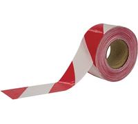 Cimco 182780 Cimco Werkzeuge Rouge / blanc Bande de fermeture (L x l) 100 m x 75 mm