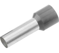 Cimco 187006 Embout simple dextrémité de câble 0.75 mm² partiellement isolé gris 100 pc(s)