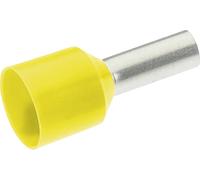 Cimco 187305 Embout simple dextrémité de câble 6 mm² partiellement isolé jaune 100 pc(s)