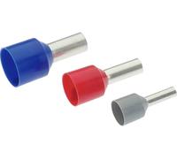 Cimco 187306 Embout simple dextrémité de câble 10 mm² partiellement isolé rouge 100 pc(s)
