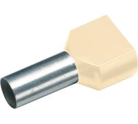 Cimco 187729 Embout double d'extrémité de câble 16 mm² partiellement isolé 100 pc(s)
