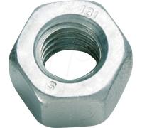 CIMCO 192001 - ECROU hexagonal M4 acier galvanisé SW7, paquet de 100