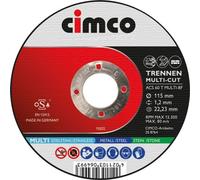 Cimco 206846 Disques multicut en boîte 10x 125x1,2mm (206846)
