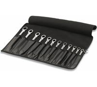 Cimco Assortiment de clés à cliquet et de clés à fourche SW 8-SW 19 mm, 12 pièces 112505