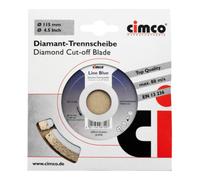 CIMCO Cimco Disque diamanté D=115 mm 208700 Quantité:1