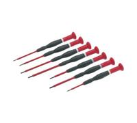 Cimco Cimco Werkzeuge Electrical & precision engineering Screwdriver set 7-piece Slot, Phillips