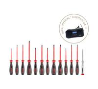 CIMCO CIMCO Set de tournevis Imperial Outdoor Radio 116918, 13 pièces, VDE Quantité:1