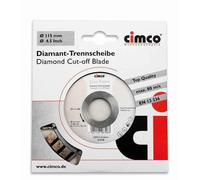 Cimco disque à tronçonner diamanté D 115mm 20 8708 (208708)