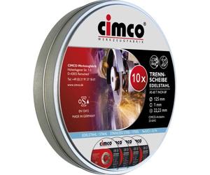 Cimco EDELSTAHL (1PA=10STK) (TRENNSCHEIBE 125X1MM)