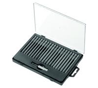 Cimco Jeu d'embouts de vissage électrique, avec support magnétique, 21 pièces 114602 (Bitbox)