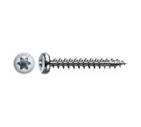 CIMCO Spax Vis universelle 5 x 40 mm Tête demi-ronde T-STAR plus Filetage complet 4CUT WIROX A3J Quantité:200