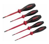 Assortiment de tournevis Cimco 1 000 V VDE, SL IM, 5 pièces, 1 pièce.