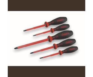 Cimco VDE Schraubendreher-Set 5teilig Schlitz (117700)