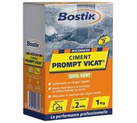 Ciment à prise rapide Vicat® - BOSTIK - sac de 1 kg - intérieur - bleu