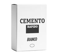 Ciment Rapide 5 KG Blanc, Made in Italy - Ciment Rapide Prêt à l'Emploi - pour Travaux à la Maison et Bricolage - Application Facile et Haute Résistance