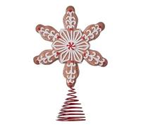 Cimier de sapin en bois - Figurine décorative de Noël - Couronne festive - Module de structure de design pour chambre d'hiver - Ambiance de fête - Bibliothèque - Table - Cheminée, jardin, cour arrière