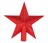 Cimier Étoile Déco Paillettes Rouge