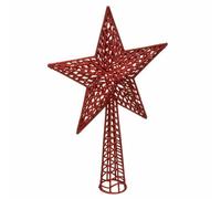 Cimier Étoile Déco Rouge 38 cm