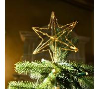 Cimier étoile lumineux pour sapin de noël