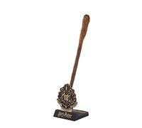 Cinereplicas Harry Potter - Stylo-Baguette avec Socle et Marque-Page lenticulaire - Licence Officielle (Ron Weasley)