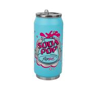 Cinereplicas KPOP DEMON HUNTERS - Mug isotherme avec paille - Soda Pop Can - licence officielle