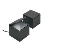 Cini & Nils Cuboluce LED Tischleuchte, anthracite semi brillant