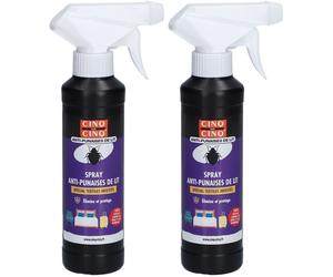 CINQ SUR Spray Anti-Punaises de Lit Liquide 2x250 ml