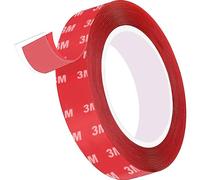 Cinta Doble Cara Extrafuerte,Cinta Doble Cara Transparente 2,5cm X 5m Alta Temperatura Y Resistente Al Agua,Apto Para Interior Y Exterior Cinta