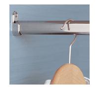 Cintacor - Stor Planet Barre de penderie ovale métal chromé 100 cm brillant