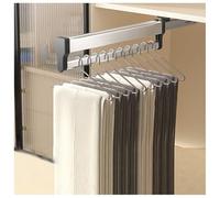 Cintre à Pantalons Coulissant, Extensible de 30 à 60 cm, Gain de Place, Organisateur de vêtements Coulissant, Barre de penderie coulissante, capacité de Charge de 25 kg, idéal pour Ranger Le