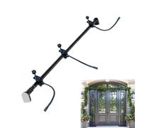 Cintre de guirlande de porte - Support en métal réglable, crochet robuste, support de cadre peu encombrant, organisateur antirouille | Cintre de décoration de vacances pour couronne de Noël, guirlande