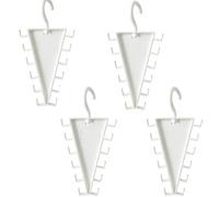 Cintre De Placard Double Face en Forme De V, Rotatif À 360° Et Antidérapant | Cintre Organisateur De Placard Triangulaire Pour Penderie Pour Ceinture Écharpe Pantalon Jupe Maison Appartement Université